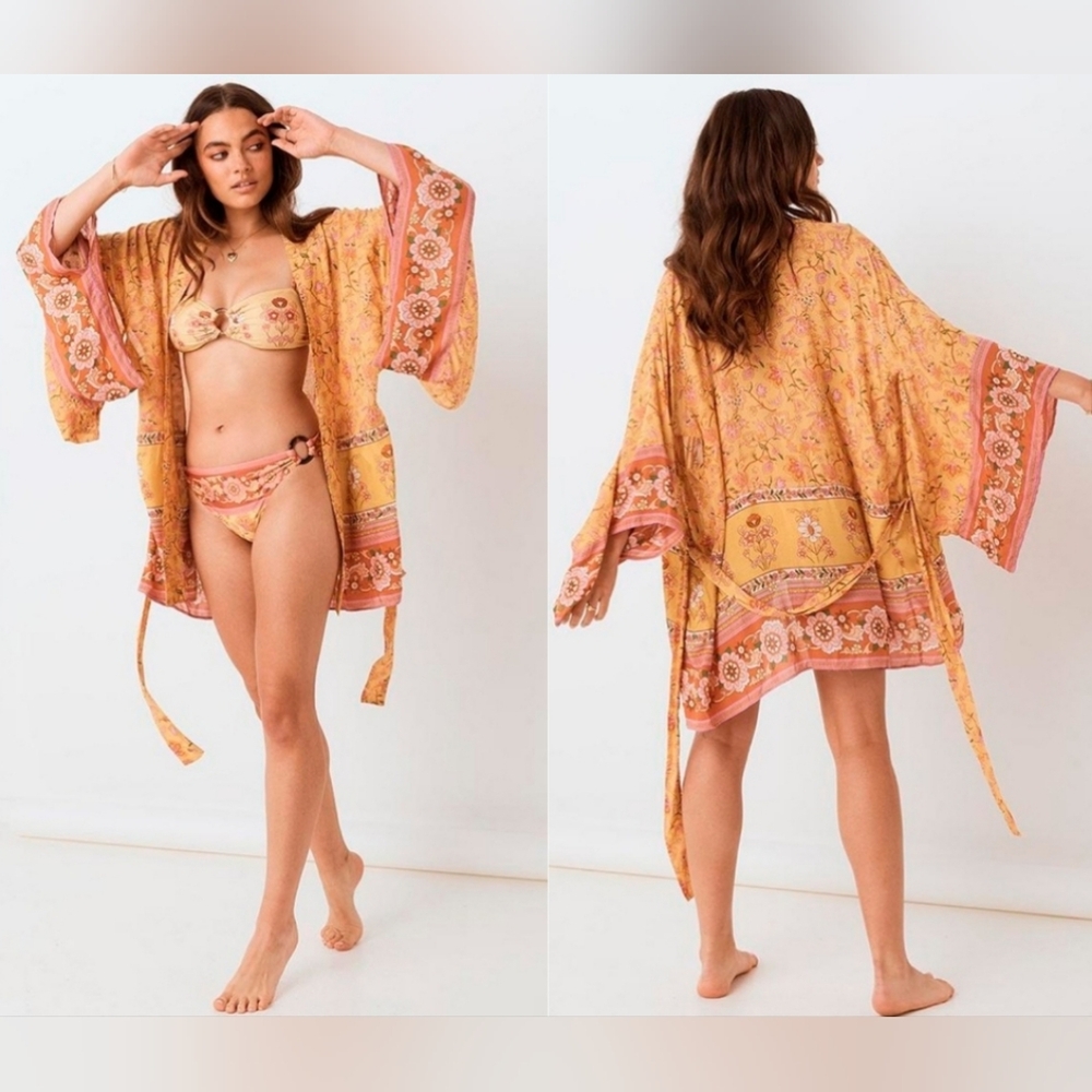Spell Portabello Short Robe - Picture 3 of 13